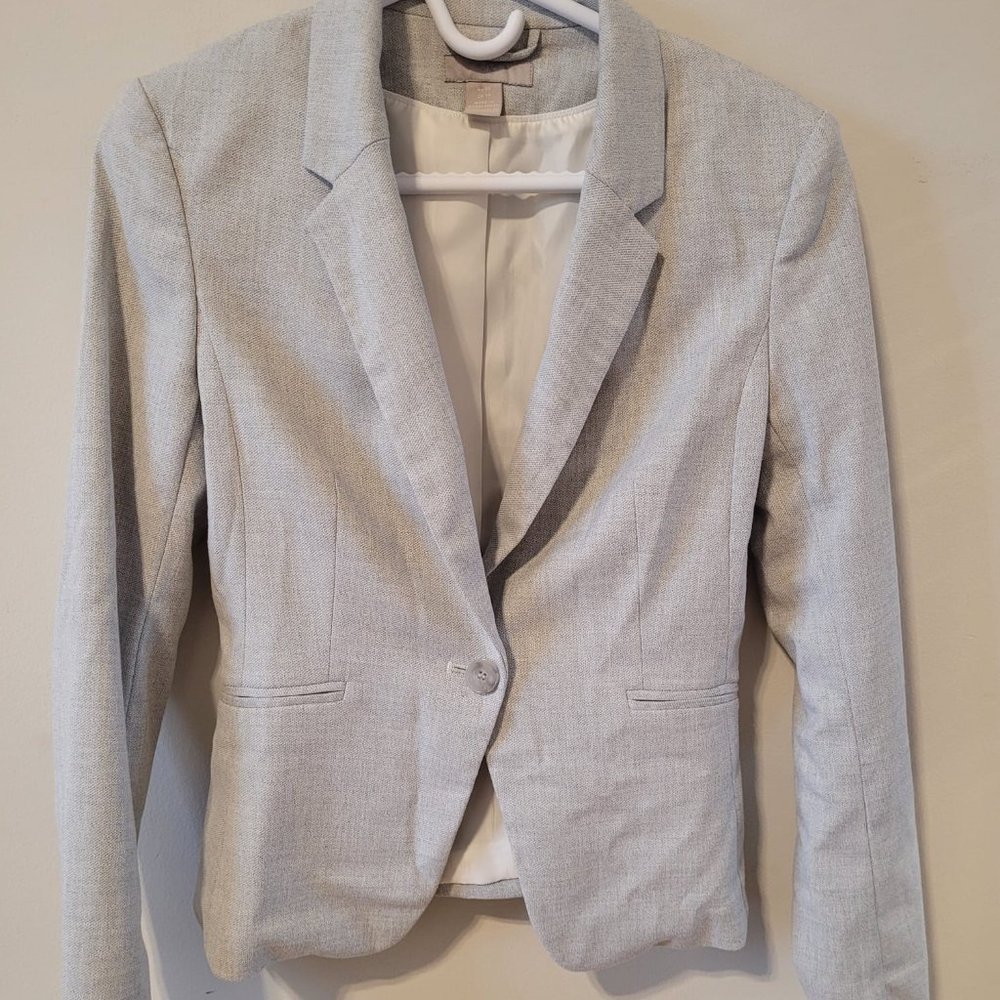 Gray Women's Blazer